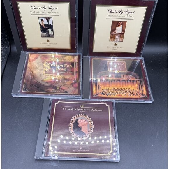Lot of 5 Vtg Music CD's By London Symphony Orchestra Victoria Secret Excellent D - Picture 8 of 8